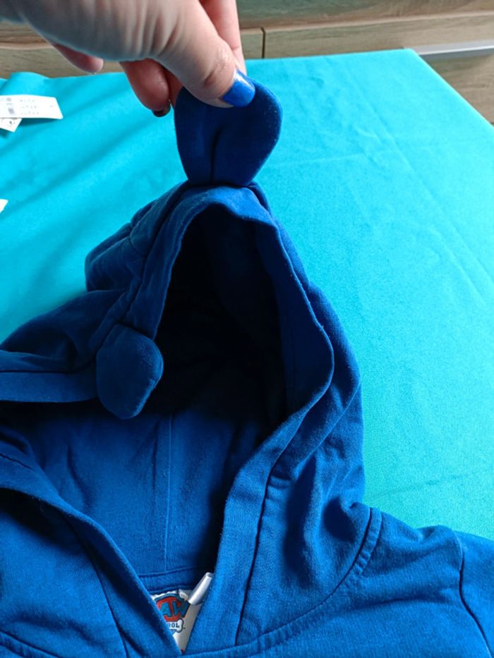 Pull à capuche Paw patrol avec poche 7-8 ans - photo numéro 3