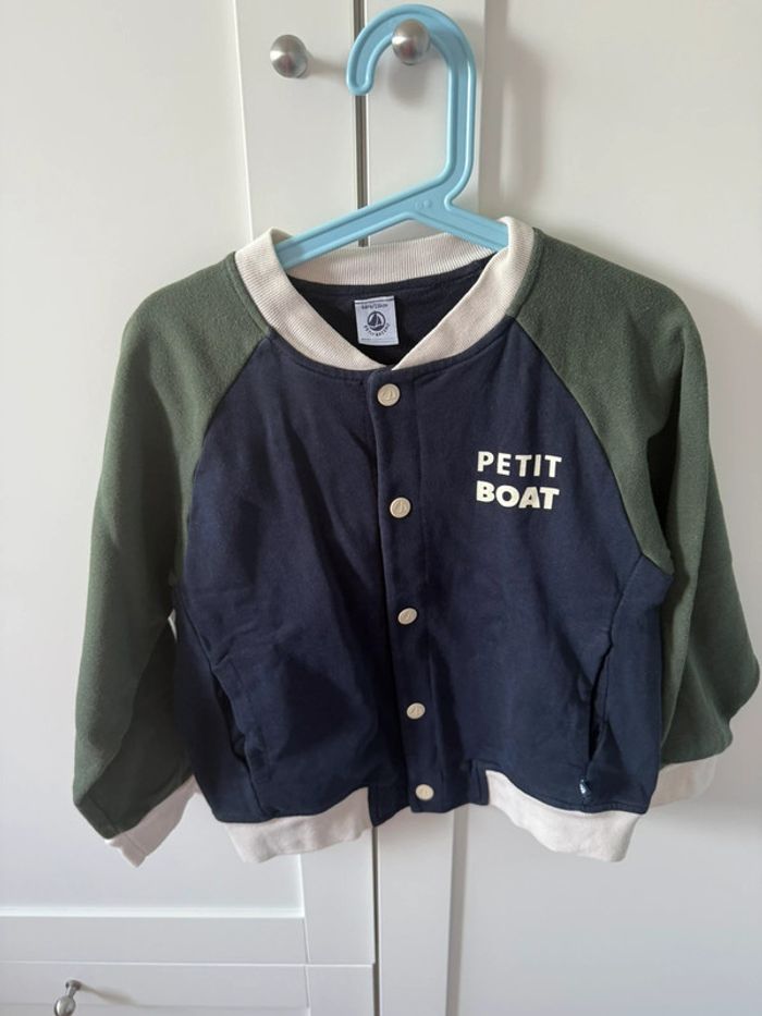 Veste Teddy petit bateau 6 ans