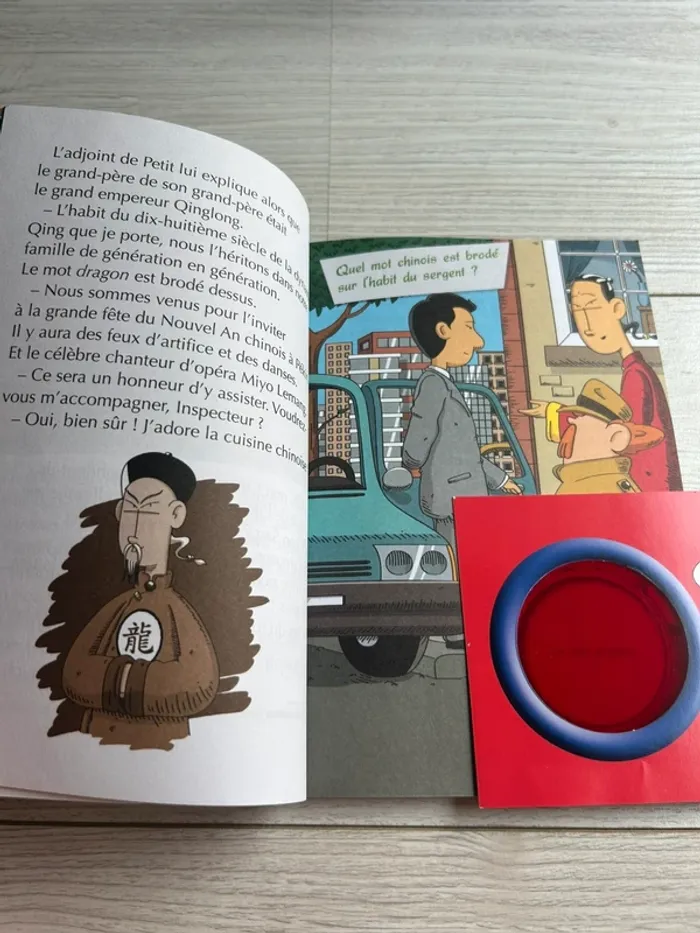 Livre L’inspecteur Petit en Chine Mes petites énigmes - photo numéro 3