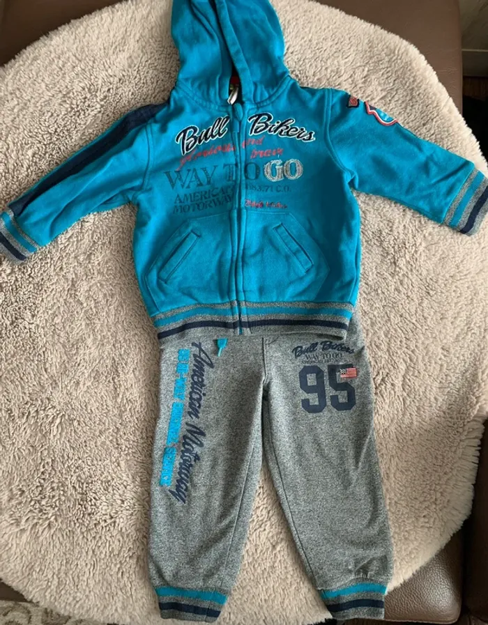 Jogging bleu orchestra 2 ans - photo numéro 2