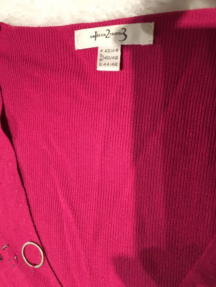 Beau pull 123 fushia - photo numéro 2