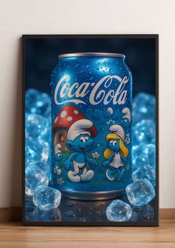 Coca cola - Smurf 