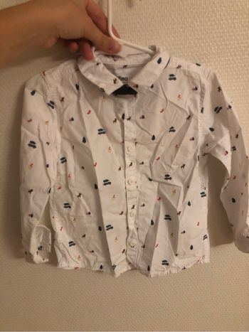 Chemise à manches longues garçons 36 mois/3 ans