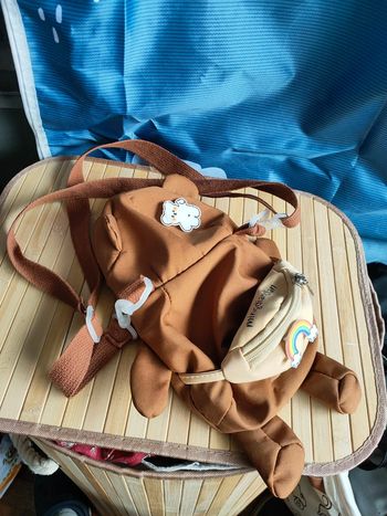 Sac à bandoulière tendance en toile de style Harajuku