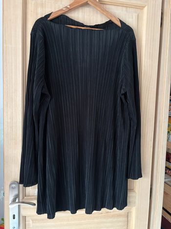 Robe plissée noire Monki taille XL