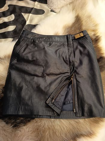Jupe en cuir