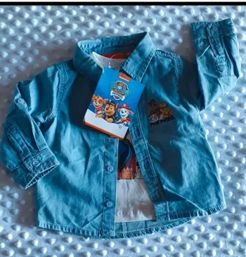 Ensemble  T-shirt  et chemises manches  longues pat  patrouille