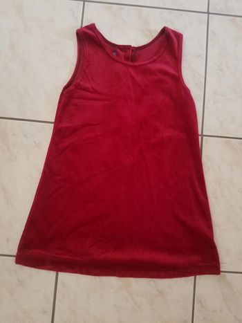 Robe de fête  en velours 8 ans