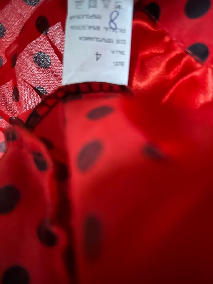 Déguisement robe Espagnole flamenco 4 ans - photo numéro 2