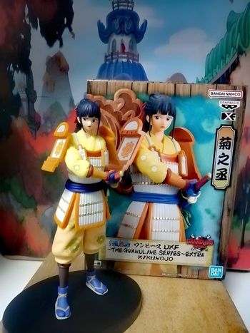 🏴☠️ Figurine One Piece - Kikunojo (O-Kiku) DXF Grandline Series - Comme Neuf