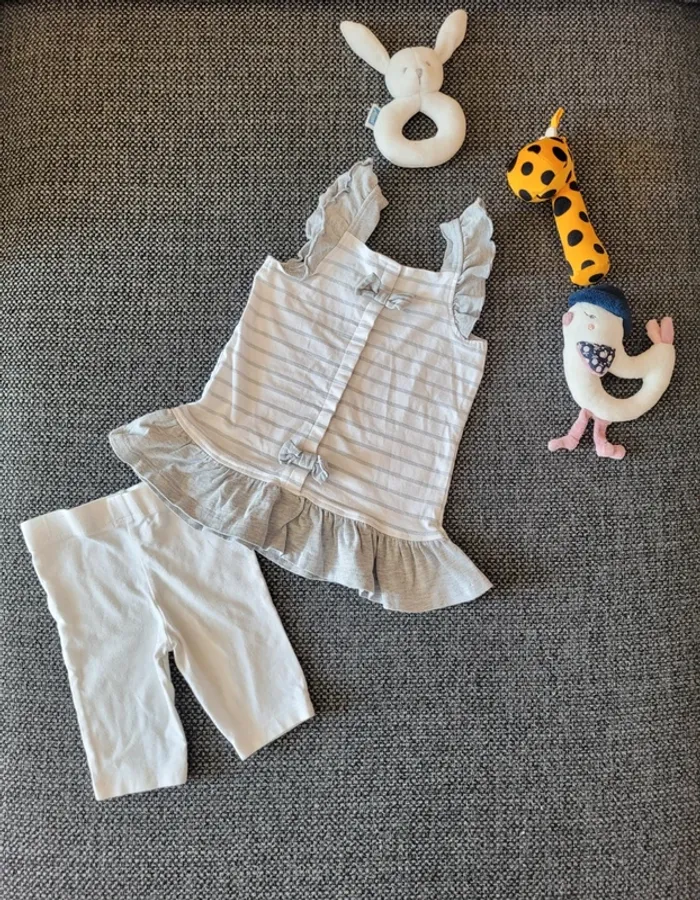 Ensemble Minnie 12 mois - 2 pièces - photo numéro 6