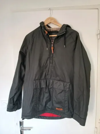 Blouson anorak chaud esprit M noir