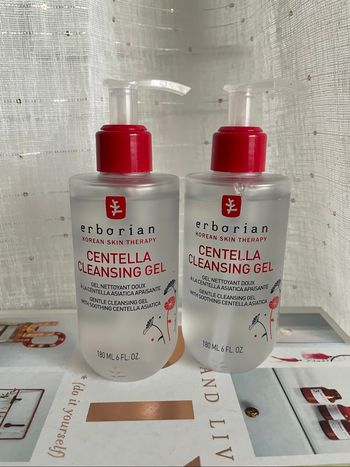 Erborian lot 2 gels nettoyants