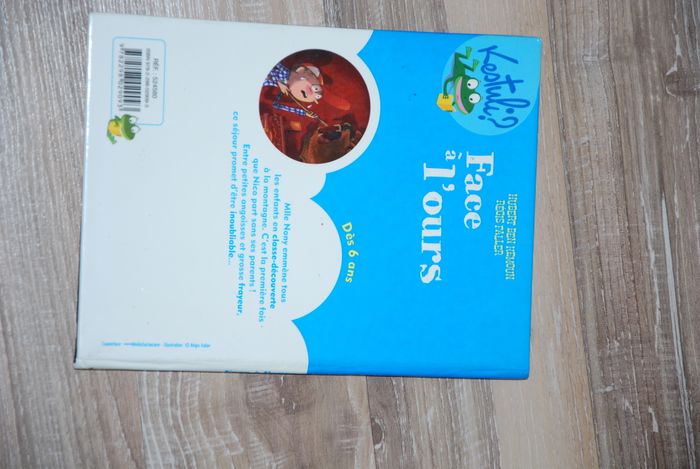 Livre france loisir Face à l'ours Dès 6 ans - photo numéro 2