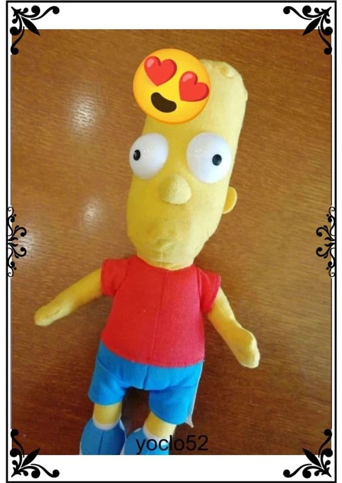 Peluche The Simpsons Bart Simpson - photo numéro 4