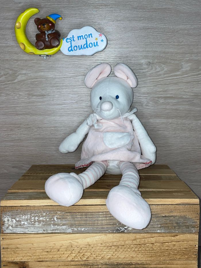 CAR18 doudou souris 🐭 Carrefour