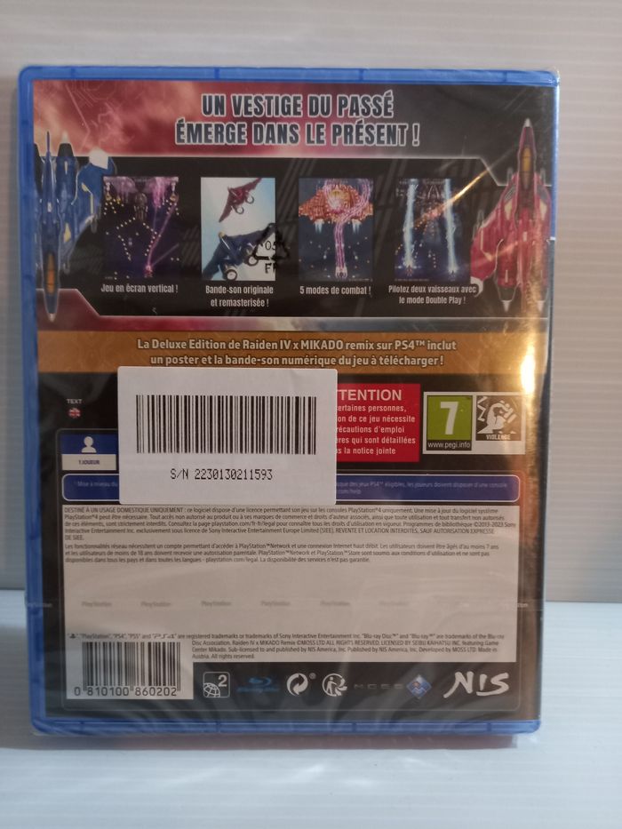 Ps4 raiden 4 x mikado - photo numéro 2