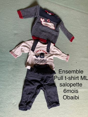Ensemble Obaibi 6 mois