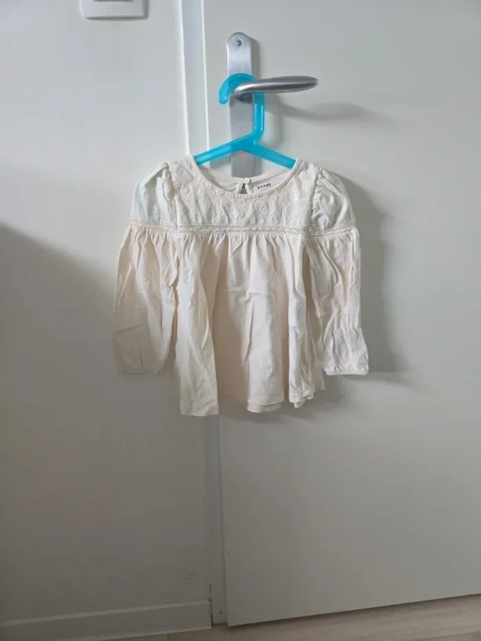 Blouse fille taille 4ans kiabi