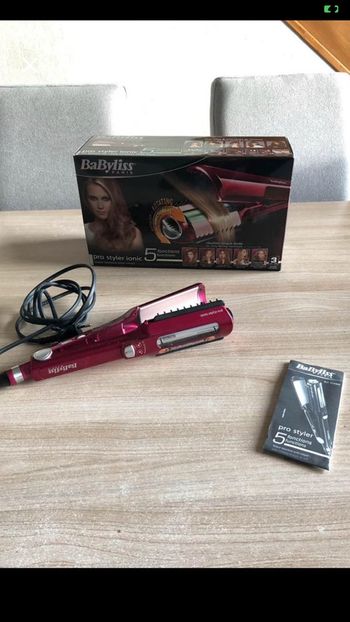 Lisseur babyliss pro styler ionic 5 fonctions