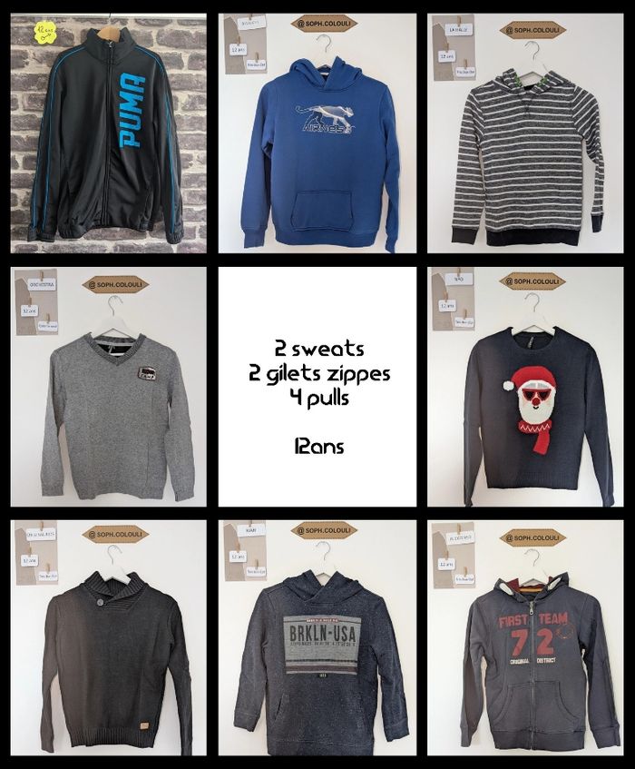 Lot vêtements garçon 12ans - photo numéro 3