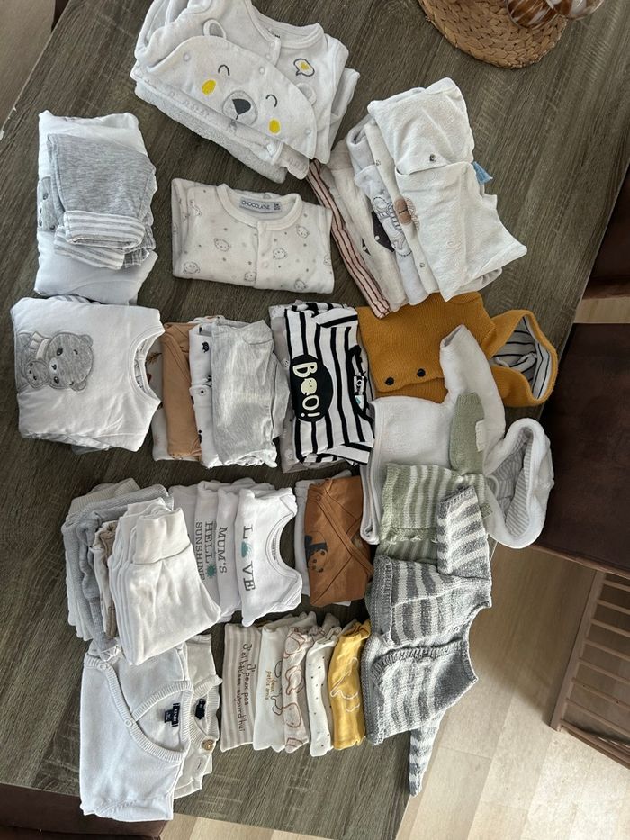 Lot vêtements bébé garçon