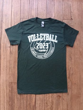 T-shirt manches courtes volleyball Colombus young professionals 2023 taille S