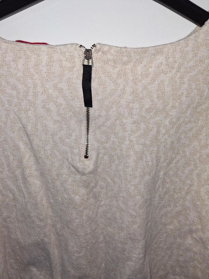 Pull beige doré femme camaïeu - photo numéro 5