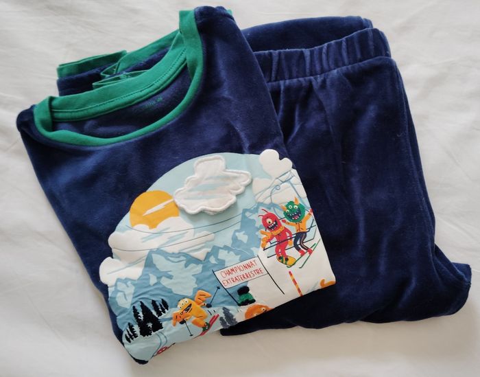 Ensemble de pijama velour - photo numéro 5