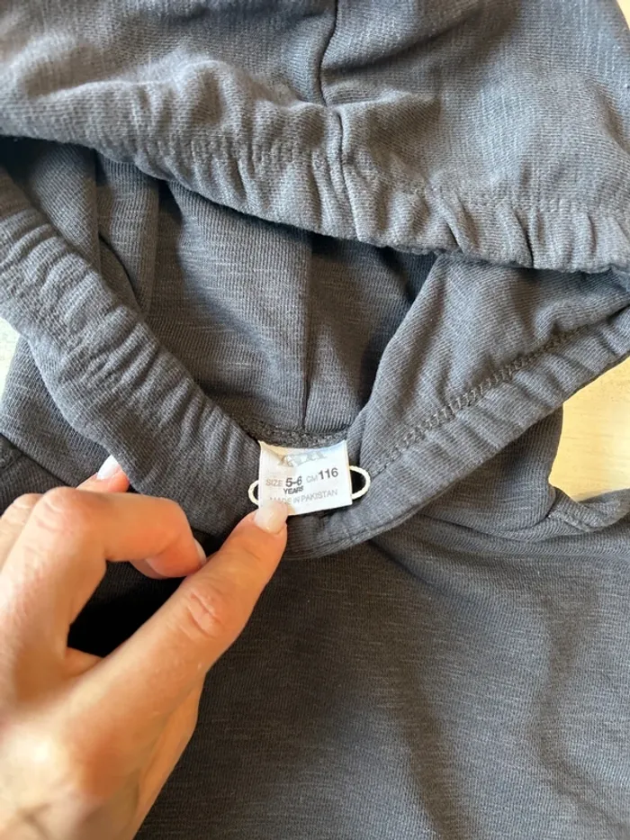 TEE shirt à capuche Zara 5/6 ans - photo numéro 2