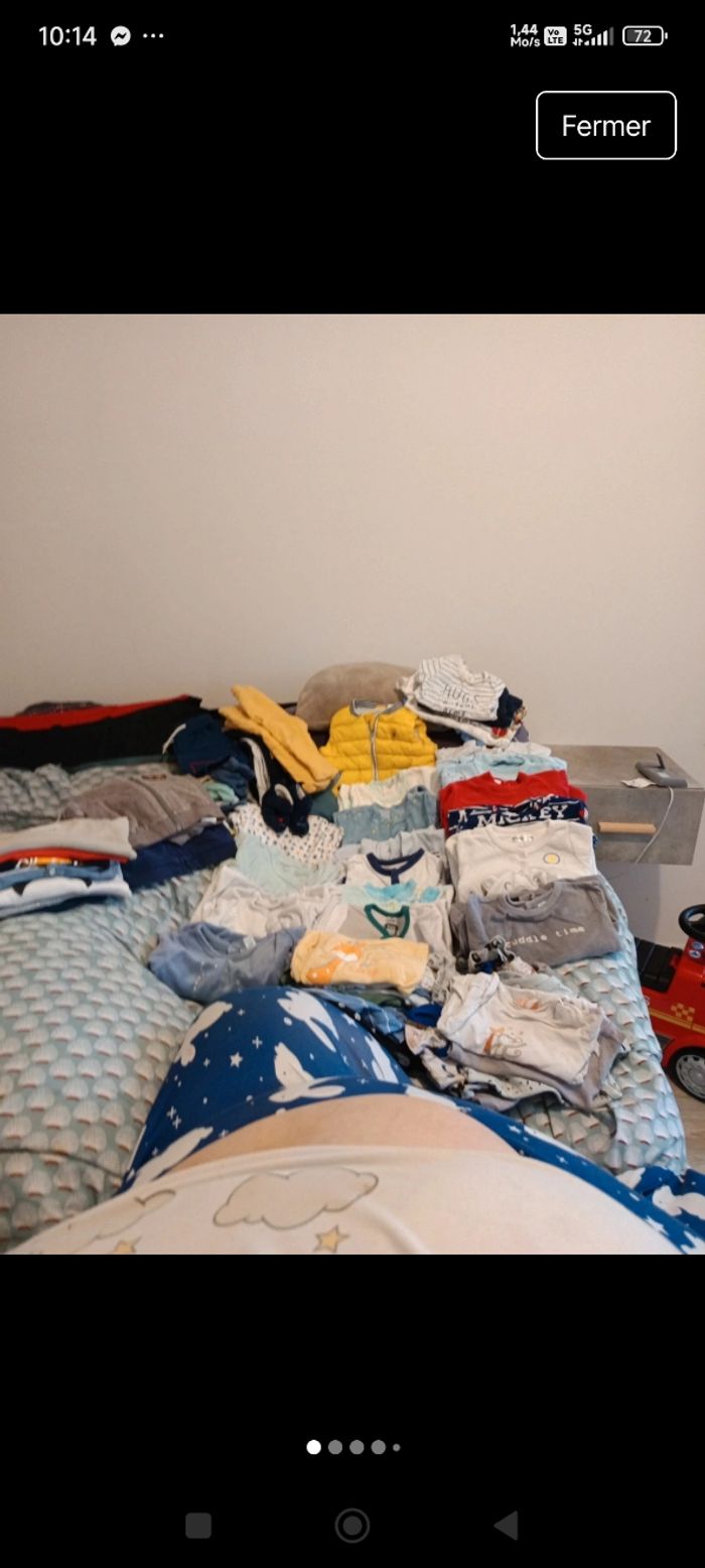 Lot vêtements garçon 1 3 mois