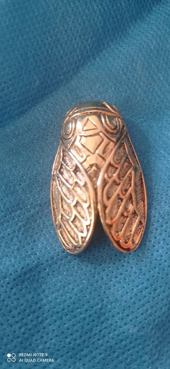 Broche Vintage René Gouin cigale