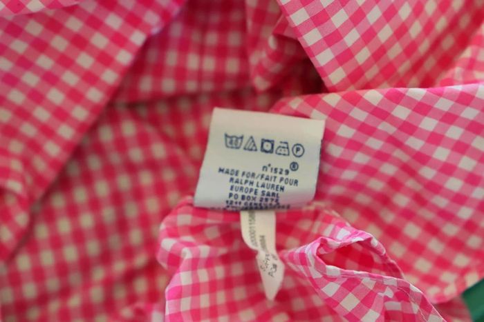 C38 Chemise à carreaux Rose Polo Ralph Lauren Taille M - photo numéro 5
