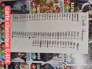 Cartes Disney classique et rare 🌸 envoie aujourd'hui ou demain