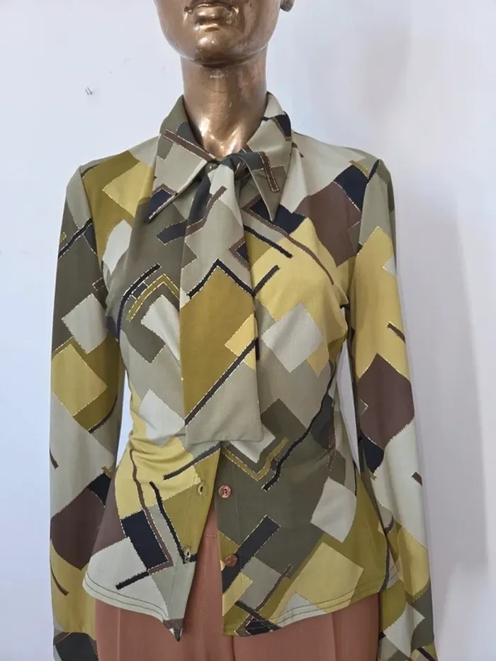 Chemisiers vert Sinéquanone - photo numéro 7