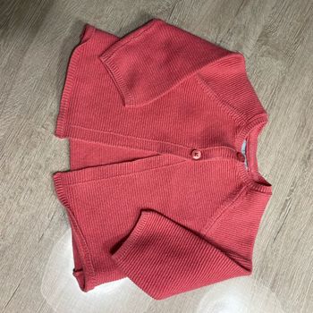 Gilet rose - 3 mois’