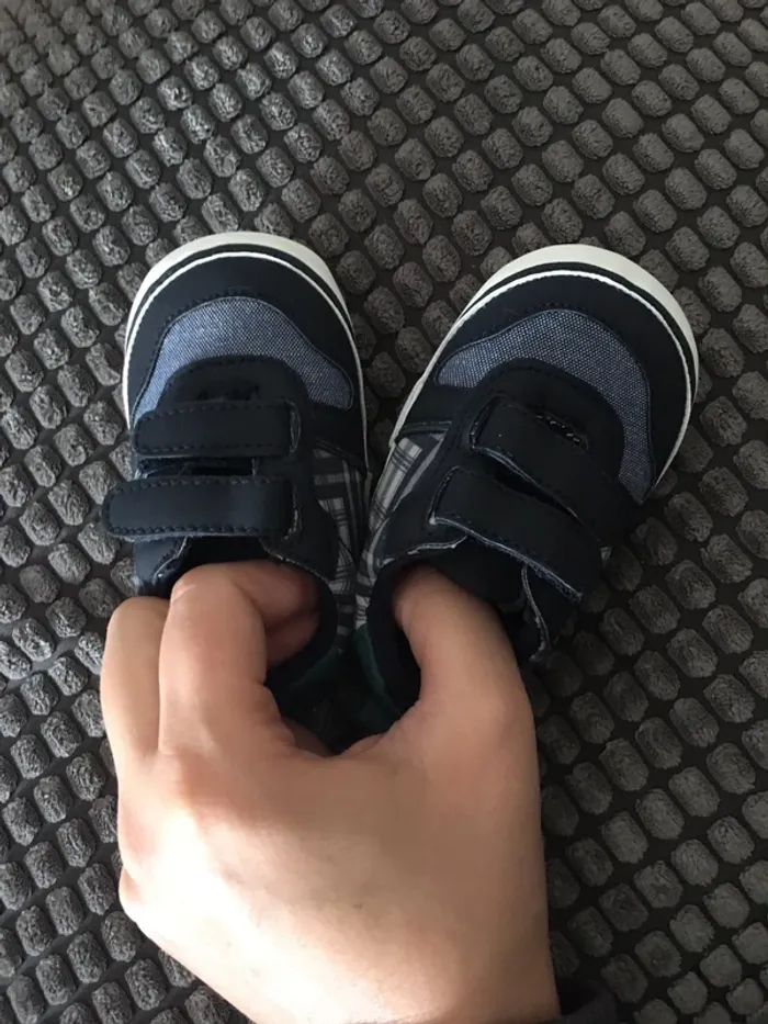 Basket bébé garçon Tape a l’œil T.3-6 mois - photo numéro 7