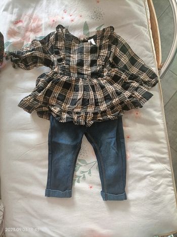 Ensemble robe pantalon