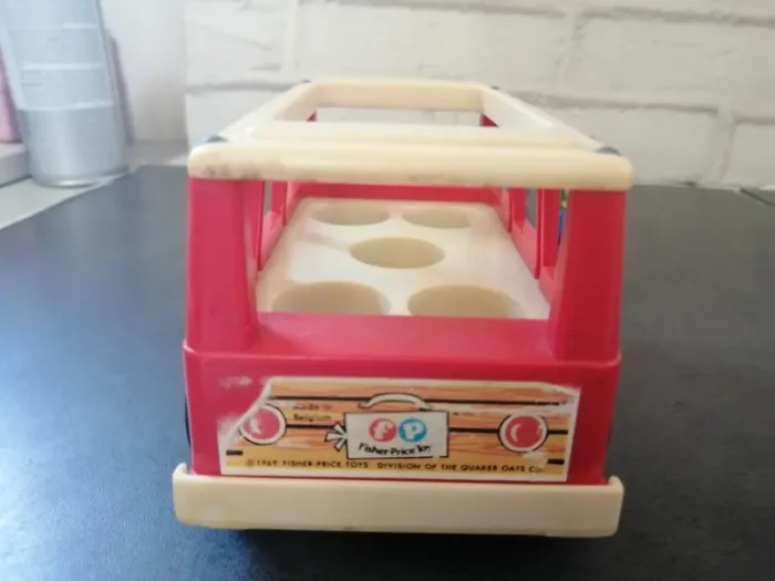 mini bus vintage fisher price - photo numéro 5