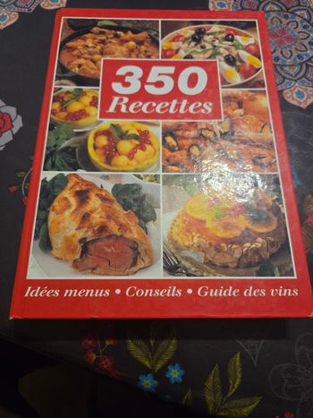 Livre 350 recettes