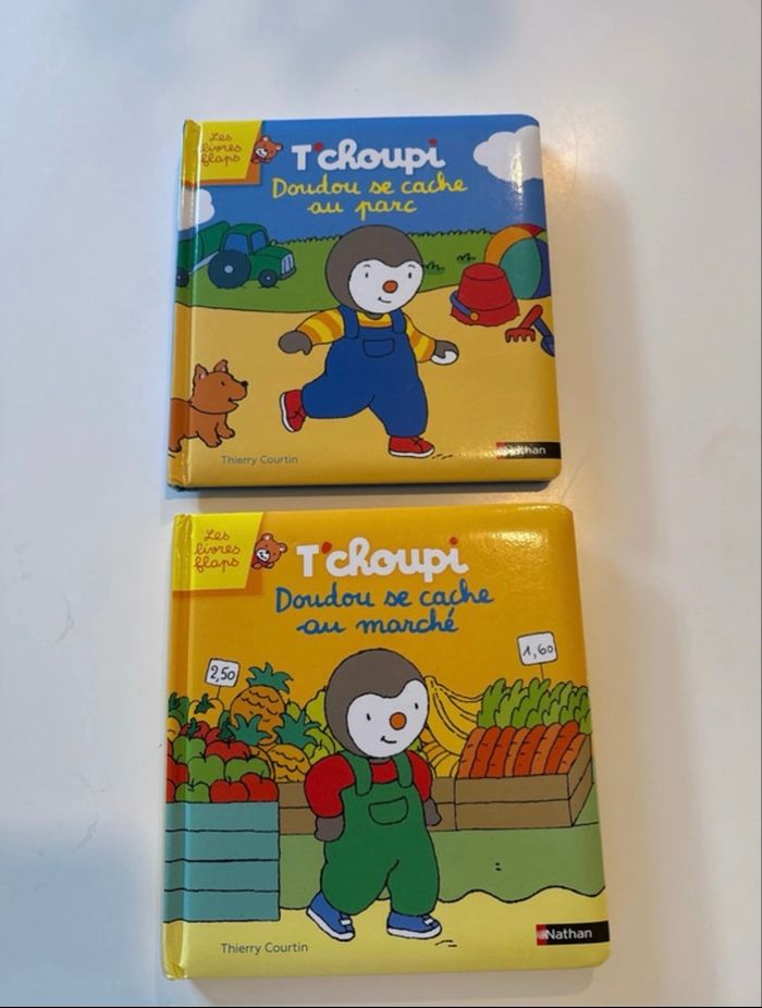 Lot de 2 livres tchoupi - photo numéro 1