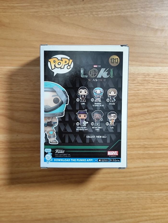 Funko Pop Marvel – Mobius TVA Temporal Core Suit N°1313 (Loki Saison 2) - photo numéro 3