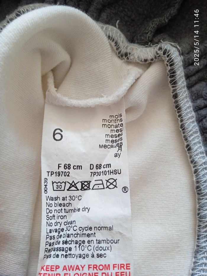 Robe et collants 6 mois Absorba - photo numéro 4