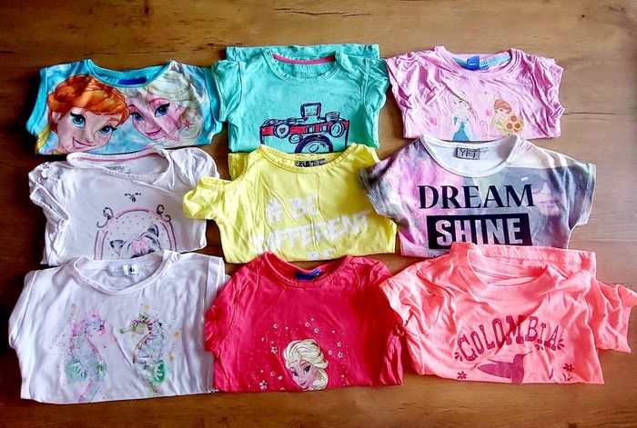 Lot de 9 t-shirts