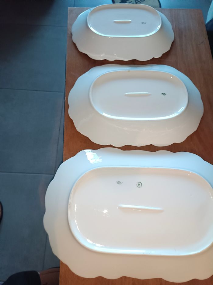 Plats à service , gigognes (lot de 3). - photo numéro 9