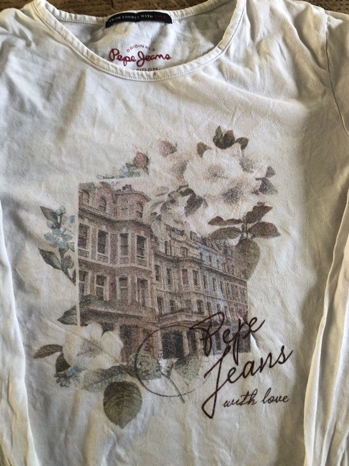 T-shirt 10 ans pepe jeans - photo numéro 2