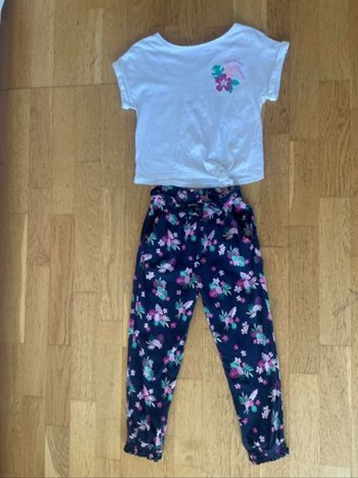 Ensemble fleur 5/6 ans - photo numéro 5