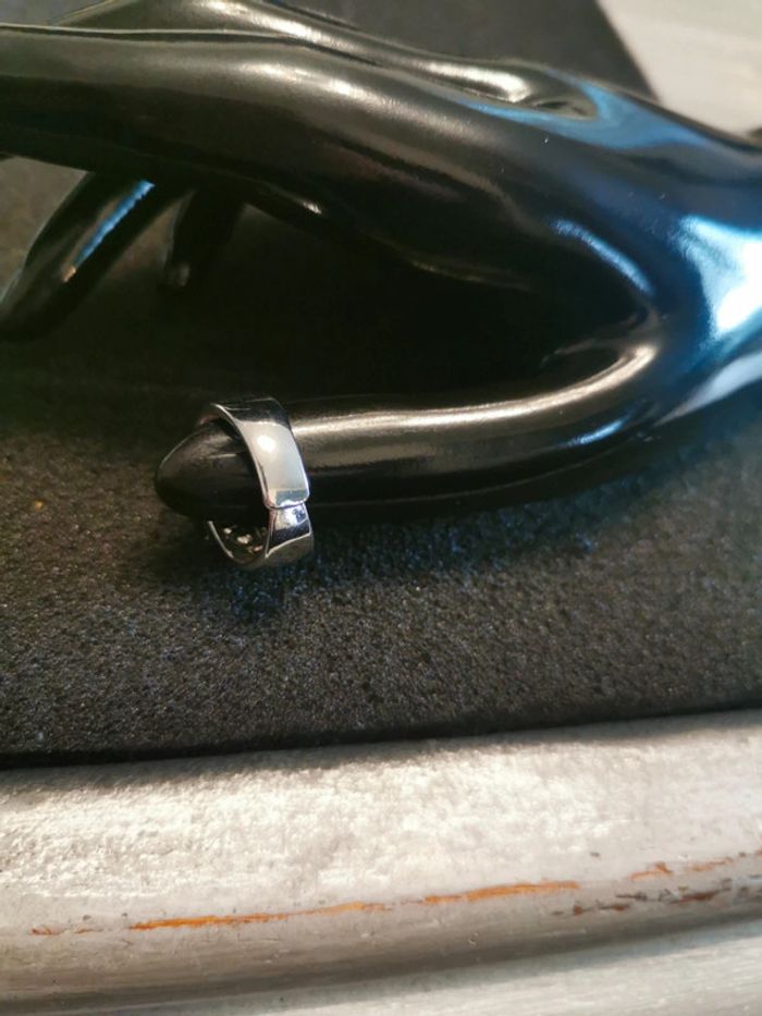 Bague homme pierre bleue T9 et T10 - photo numéro 3