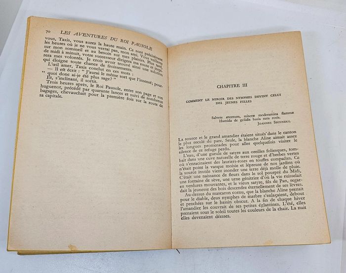 "Les aventures du Roi Pausole", de Pierre Louys.
Le livre de poche.
256 pages - photo numéro 6