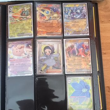 Ev3 lots de 7 cartes Pokémon